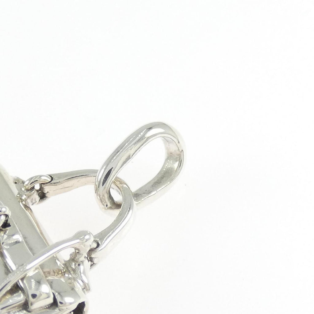 Hermes Hallmark Pendant Silver — view 3