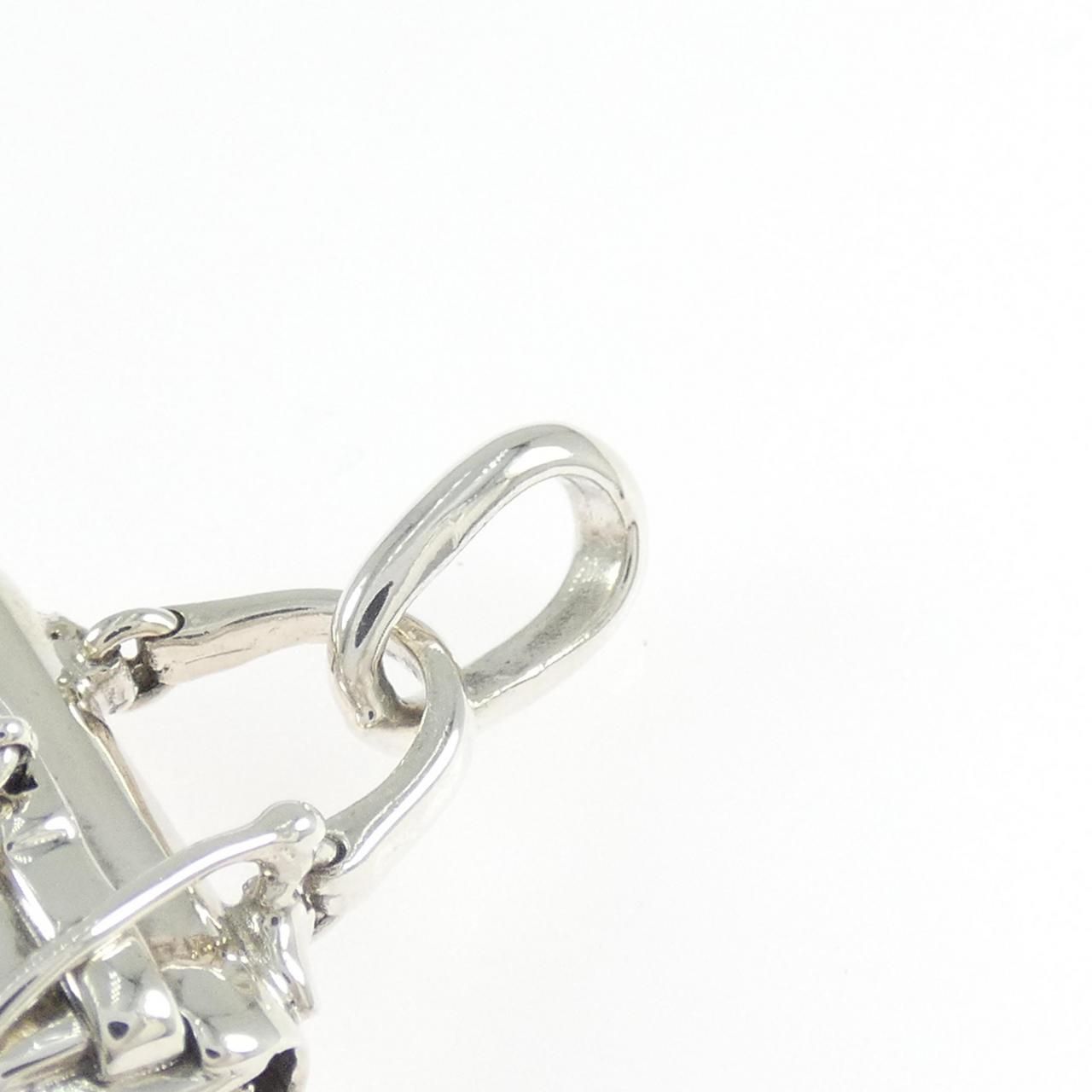 Hermes Hallmark Pendant Silver — view 3