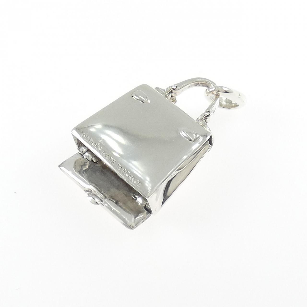 Hermes Hallmark Pendant Silver — view 2