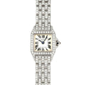 Cartier Mini Santos Demoiselle WG D Bracelet D WG Quartz