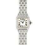 Cartier Mini Santos Demoiselle WG D Bracelet D WG Quartz