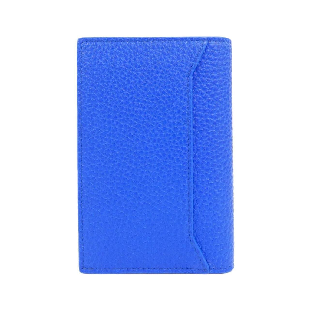 Celine Card Case Card Holders Blue — view 2