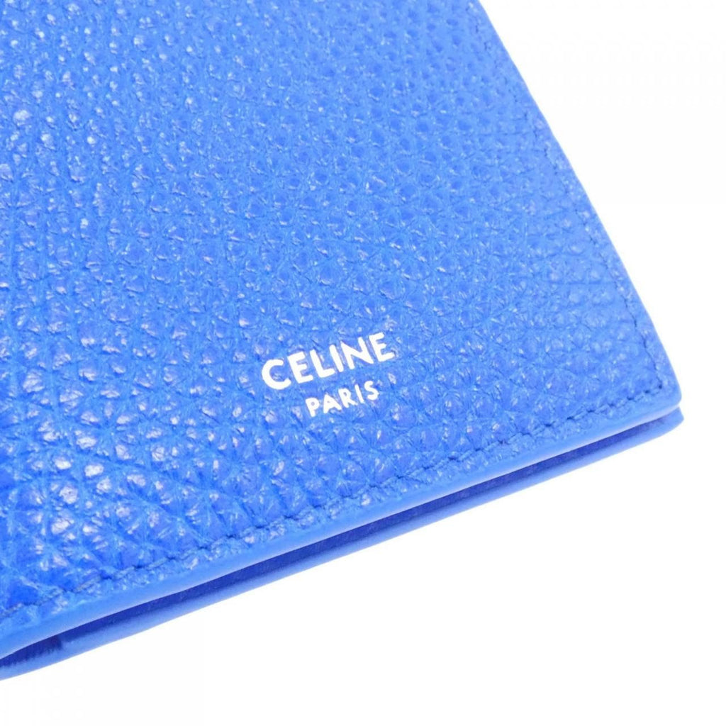 Celine Card Case Card Holders Blue — view 3