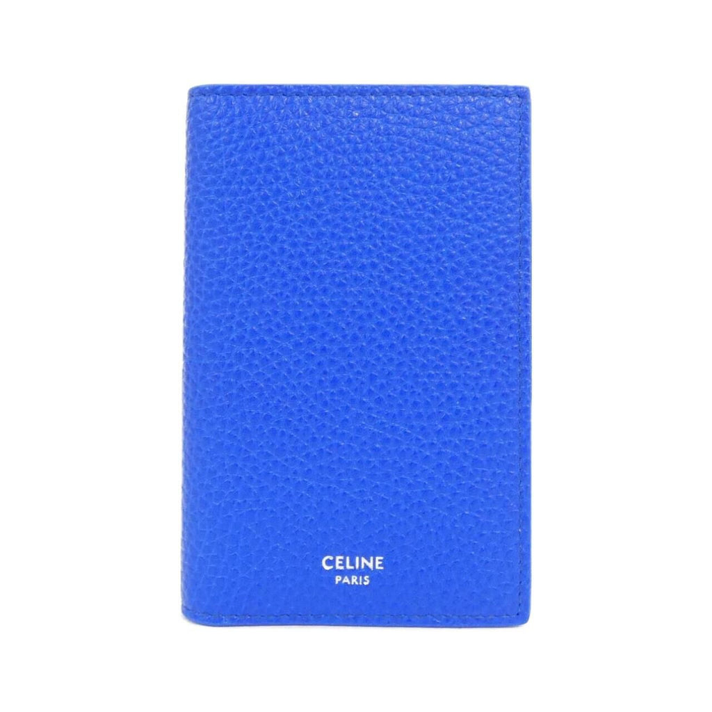 Celine Card Case Card Holders Blue