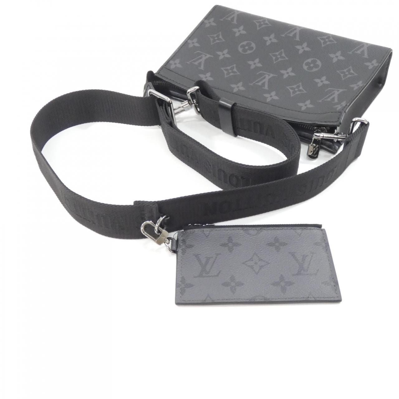 Louis Vuitton Monogram Eclipse Reverse Gaston Wearable Wallet Shoulder — view 4