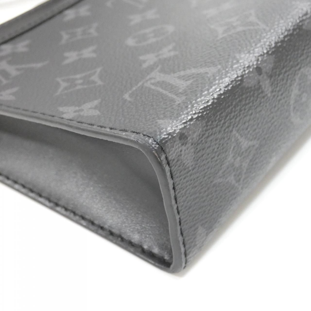 Louis Vuitton Monogram Eclipse Reverse Gaston Wearable Wallet Shoulder — view 3