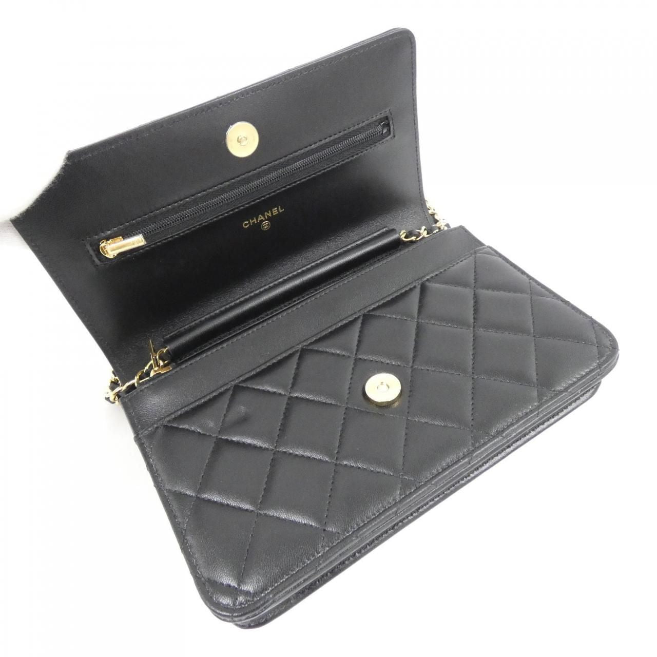 Chanel Timeless Classic Line Chain Wallet Shoulder — view 5