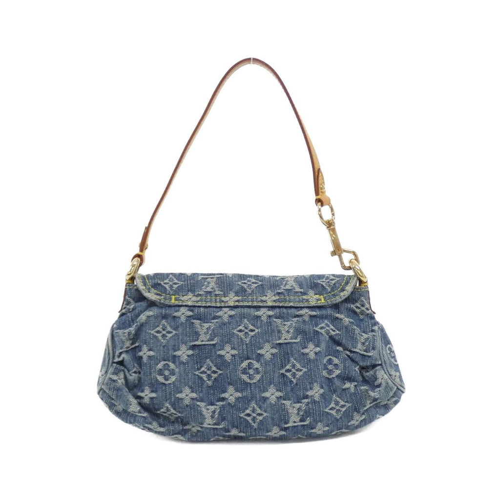 Louis Vuitton Vintage Monogram Denim Mini Pleaty Shoulder — view 2