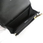Chanel Card Case Card Holders Black — view 3
