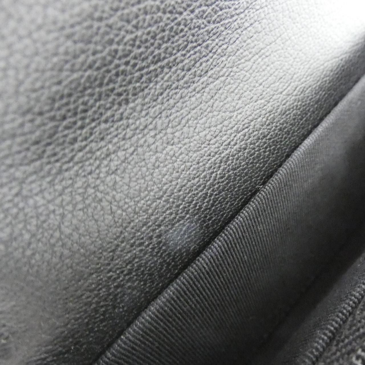 Chanel Card Case Card Holders Black — view 4