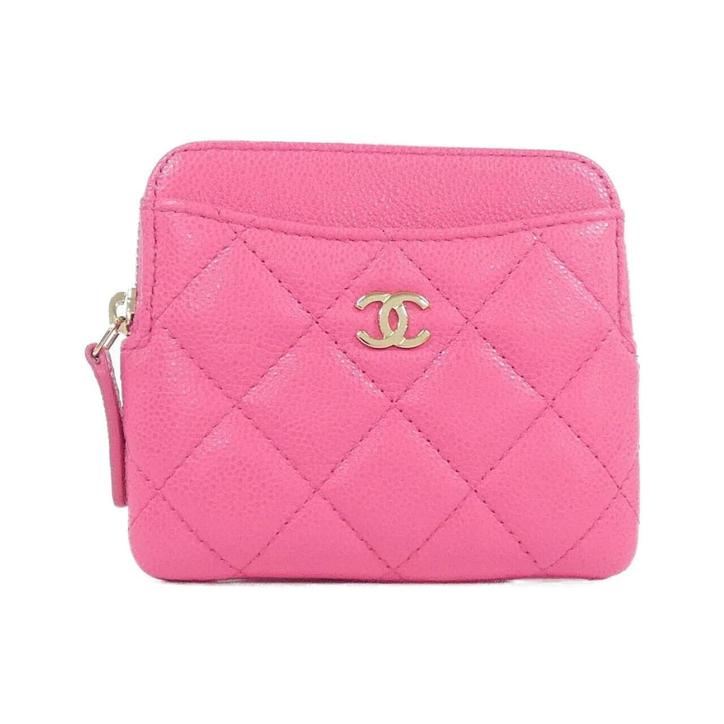 Chanel Coin Case Coin Purse Pink