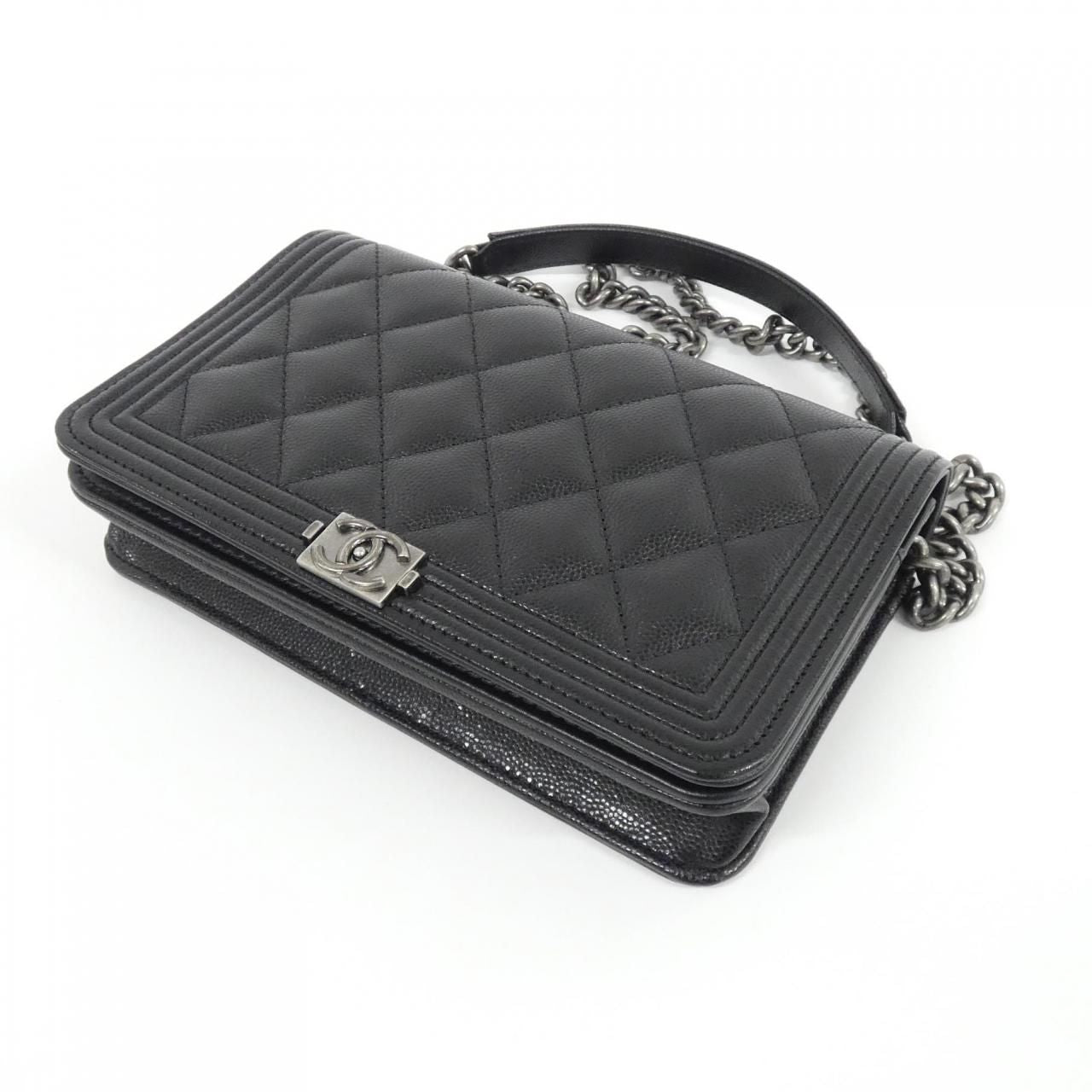 Chanel Boy Line Chain Wallet Shoulder — view 3