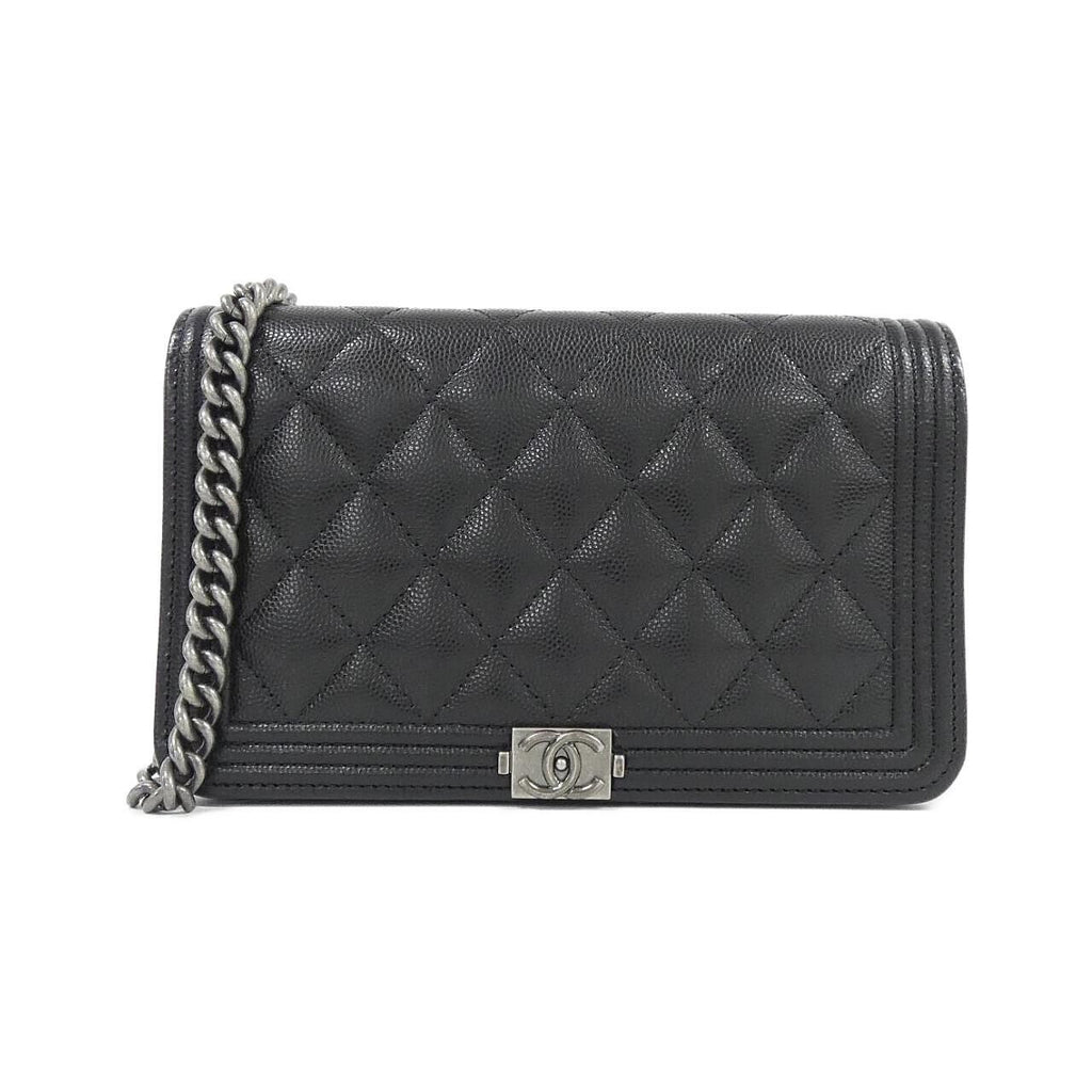 Chanel Boy Line Chain Wallet Shoulder