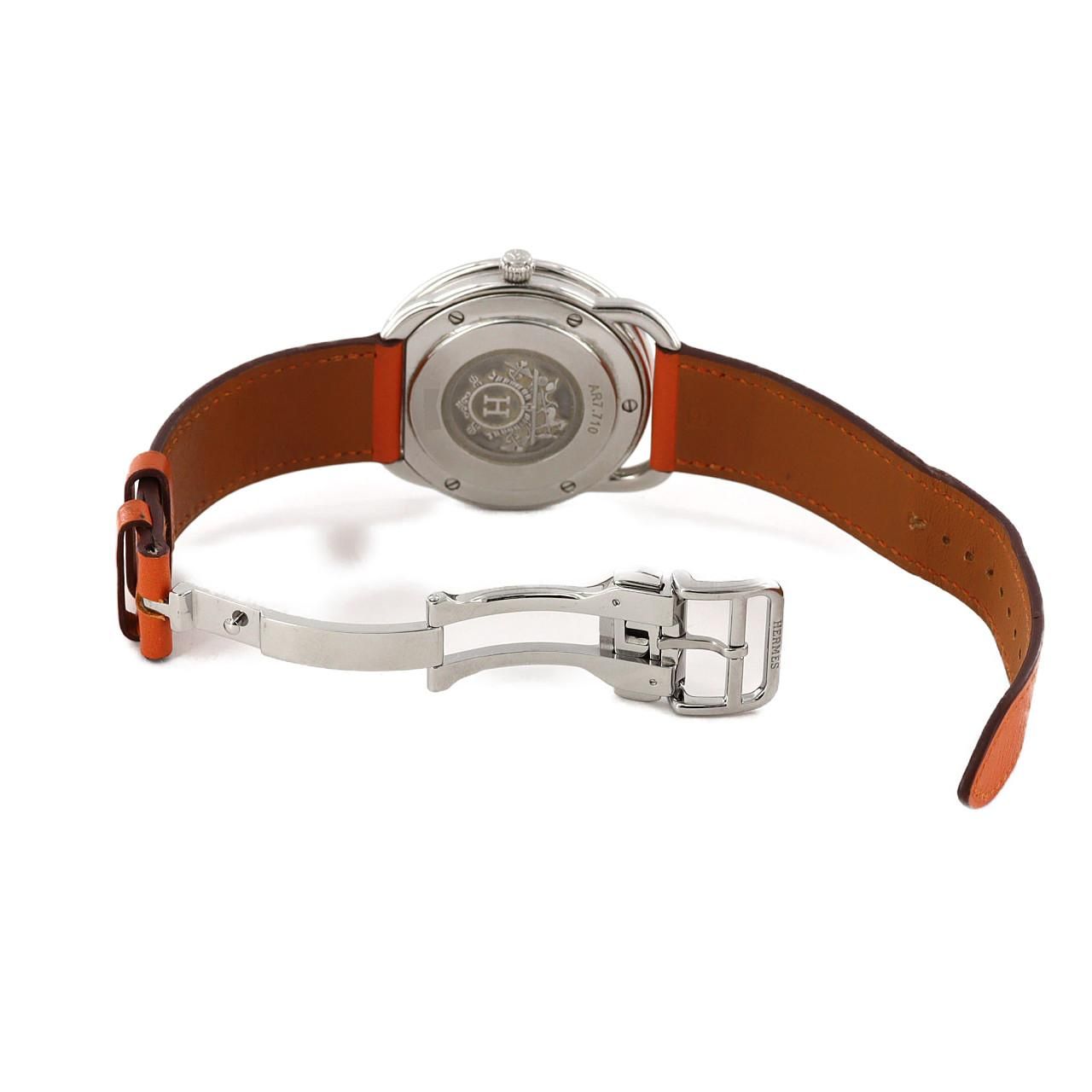 Hermes Also SS Automatic Winding Watch — view 7