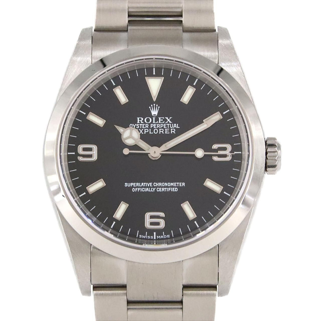 Rolex Explorer-i SS Automatic Winding Number Watch