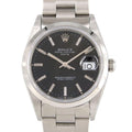 Rolex Oyster Perpetual Date SS Automatic Winding Number Watch