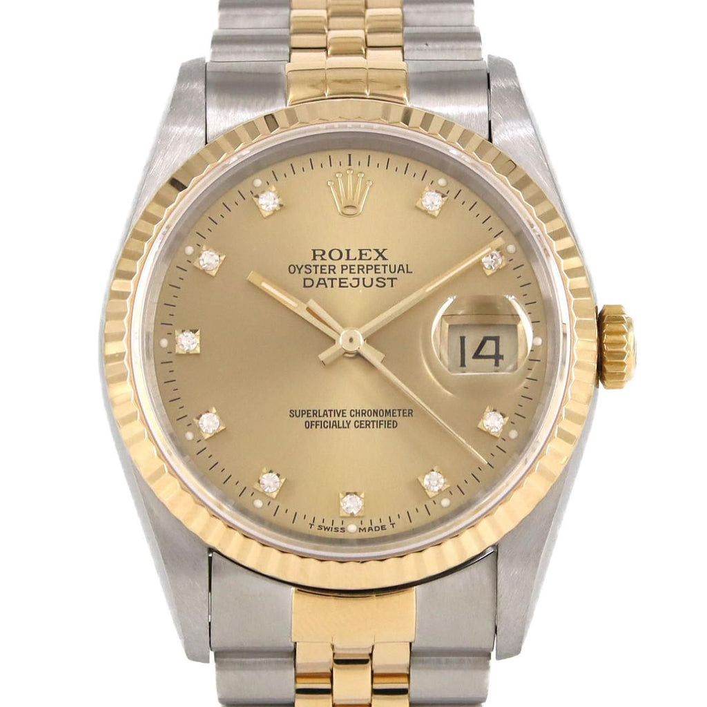 Rolex Datejust Automatic Winding S Number Watch
