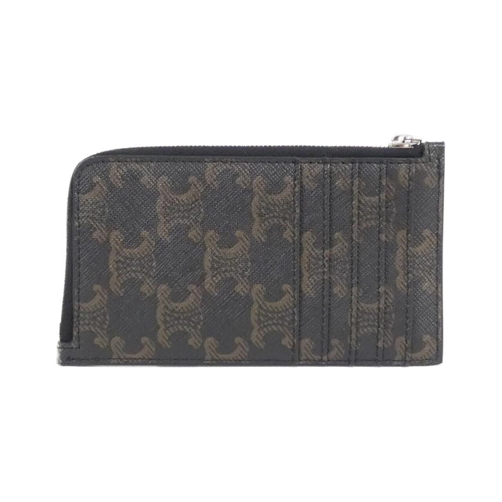 Celine Coin Case Coin Purse Black — view 2