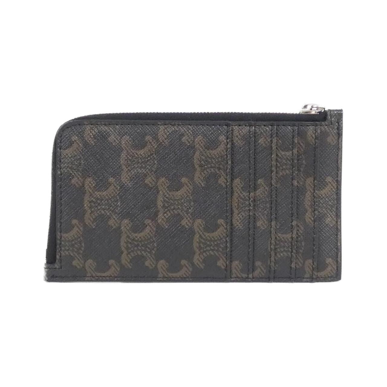 Celine Coin Case Coin Purse Black — view 2