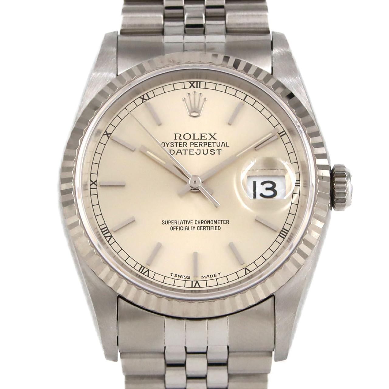 Rolex Datejust Automatic Winding Number Watch