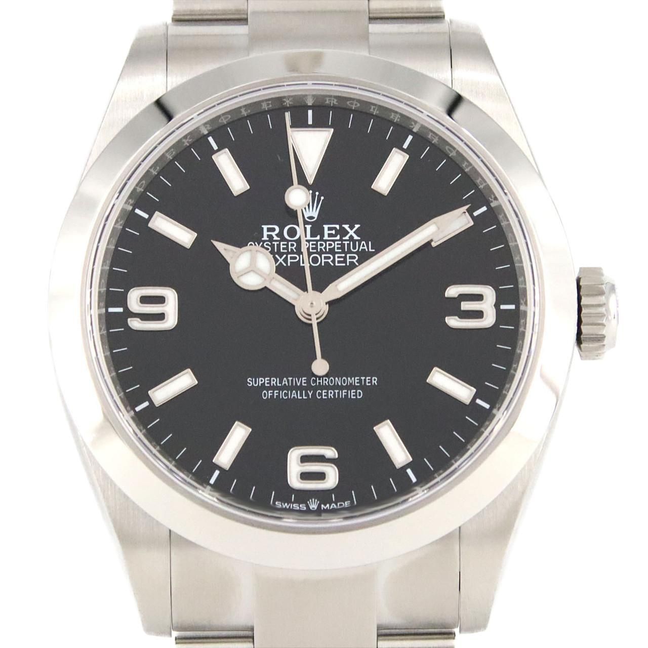 Rolex Explorer I SS Automatic Winding Watch