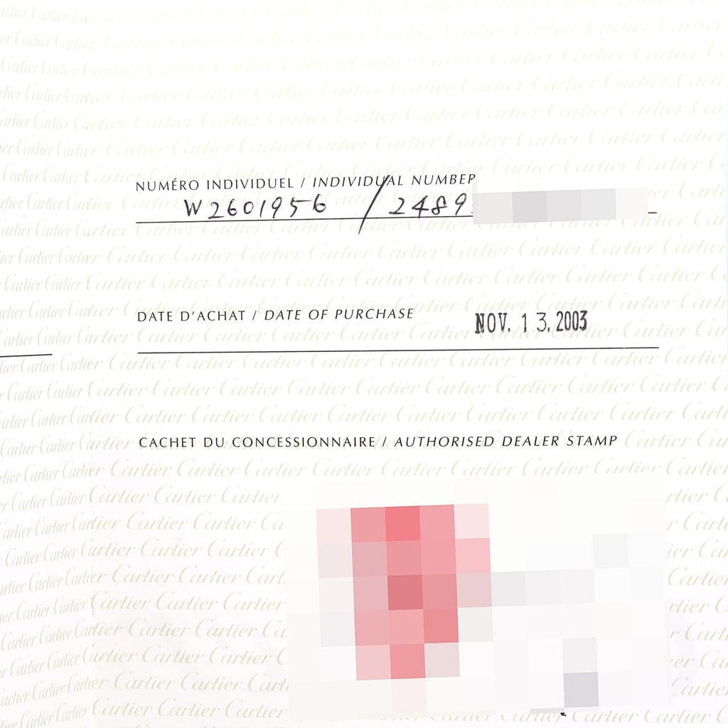 Cartier Tank American SM WG Quartz Watch — view 8