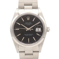 Rolex Oyster Perpetual Date SS Automatic Winding Number Watch