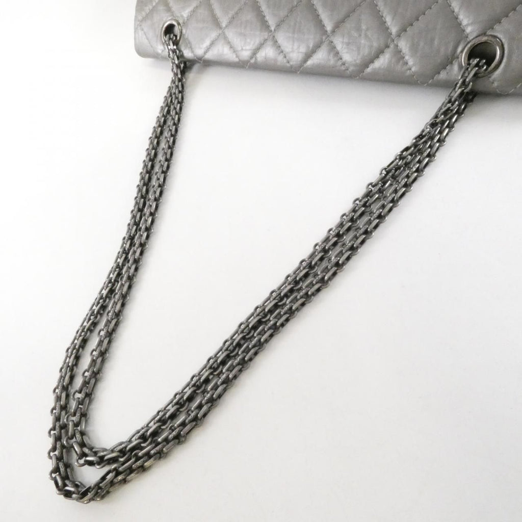 Chanel Shoulder Bag Silver — view 7