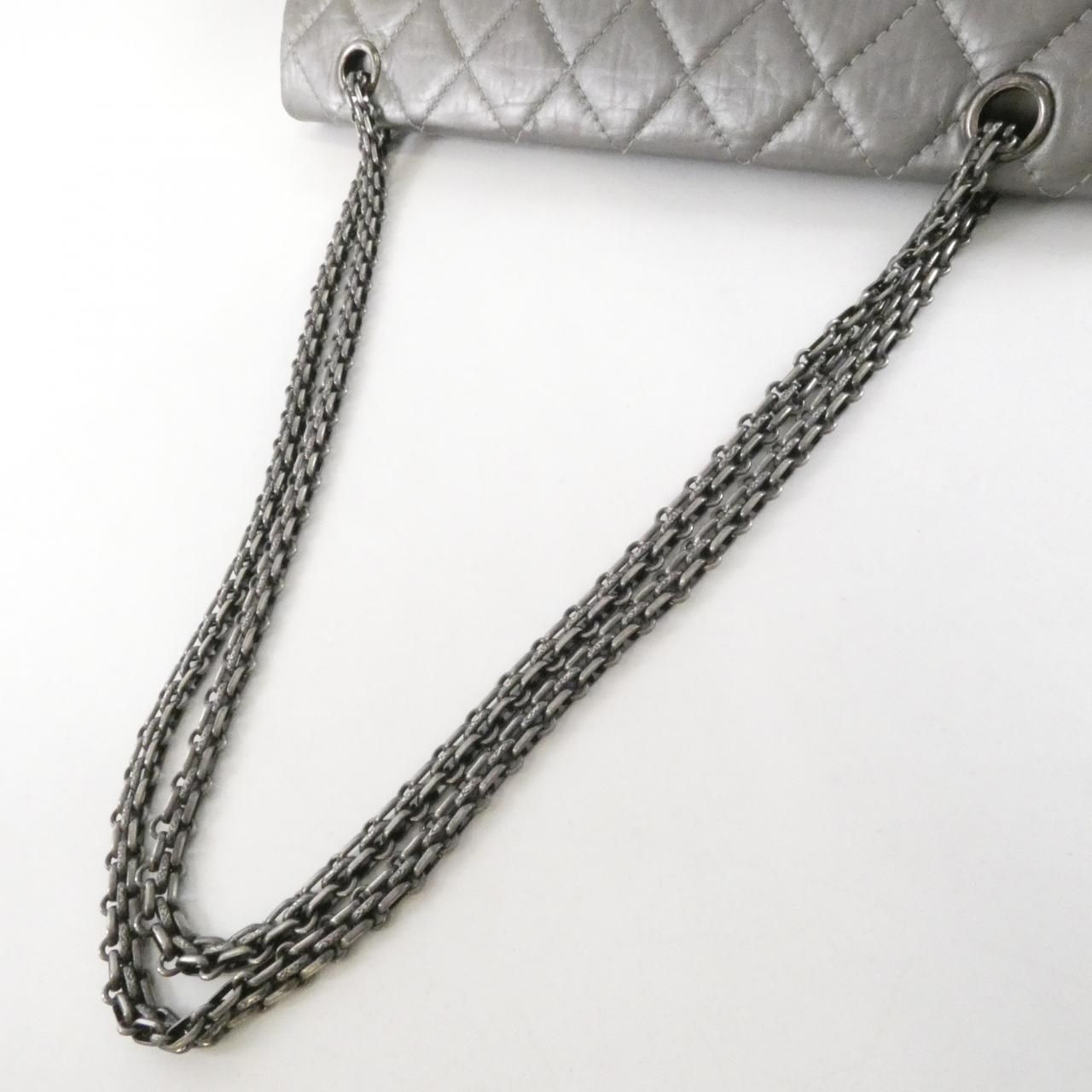 Chanel Shoulder Bag Silver — view 7
