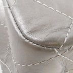 Chanel Shoulder Bag Silver — view 4