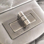 Chanel Shoulder Bag Silver — view 6