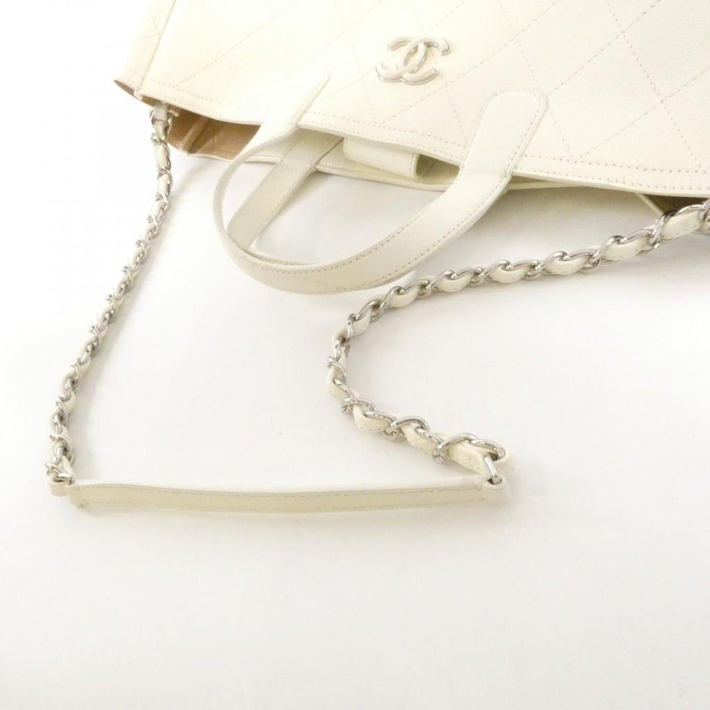Chanel Bag Handbag White — view 6