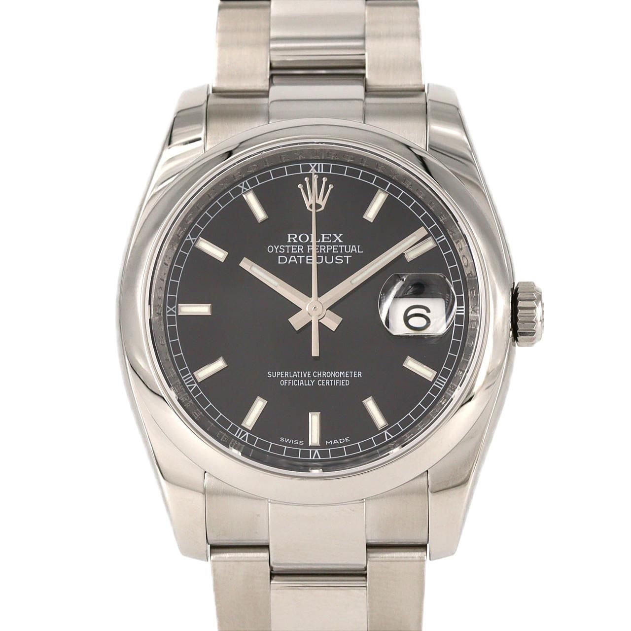 Rolex Datejust SS Automatic Winding Number Watch
