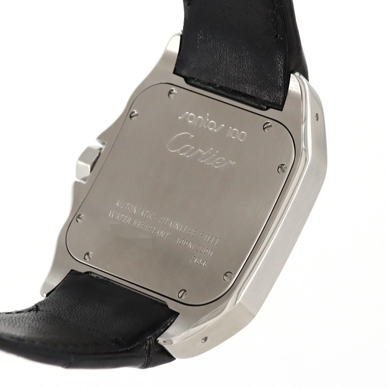 Cartier Santos 100 LM SS Automatic Winding Watch — view 6
