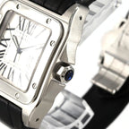 Cartier Santos 100 LM SS Automatic Winding Watch — view 4