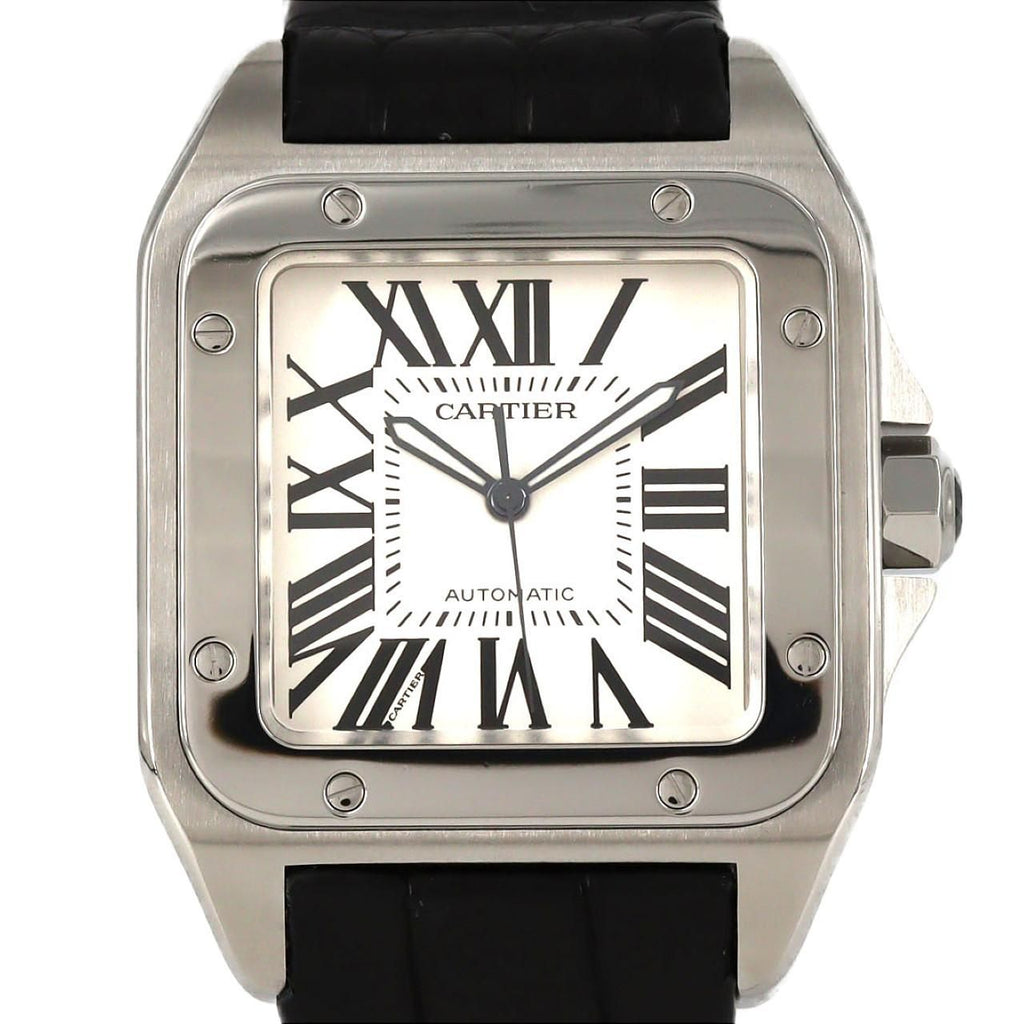 Cartier Santos 100 LM SS Automatic Winding Watch