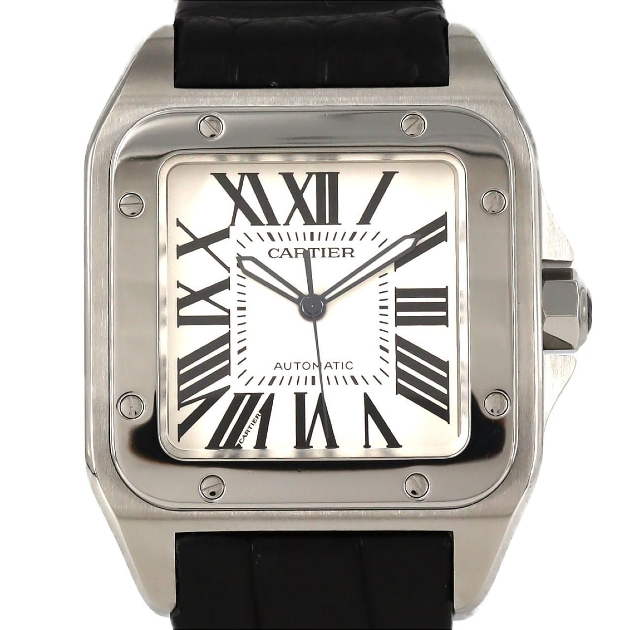 Cartier Santos 100 LM SS Automatic Winding Watch