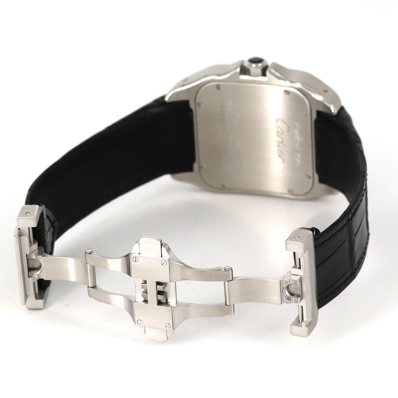 Cartier Santos 100 LM SS Automatic Winding Watch — view 7