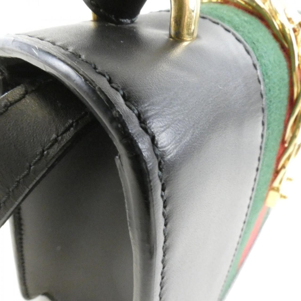 Gucci Sylvie Bag Handbag Black — view 5
