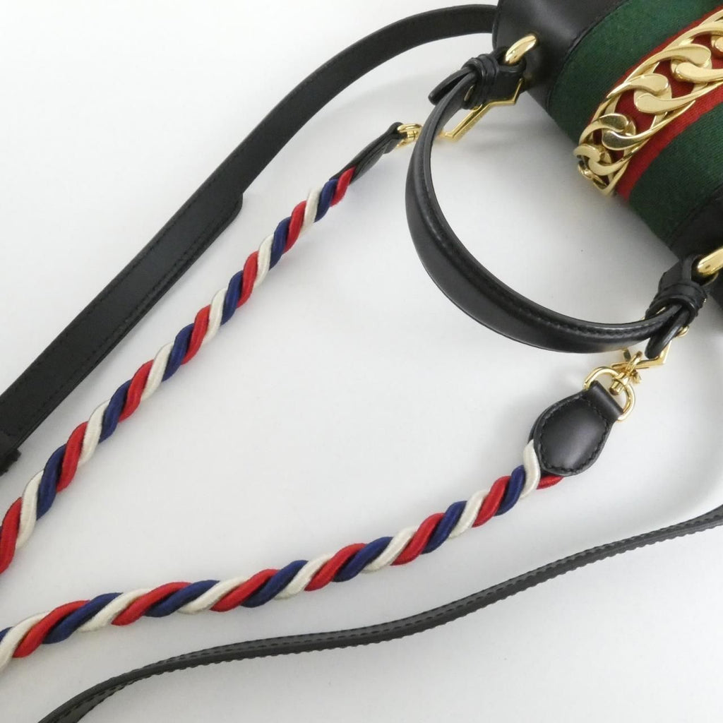 Gucci Sylvie Bag Handbag Black — view 6