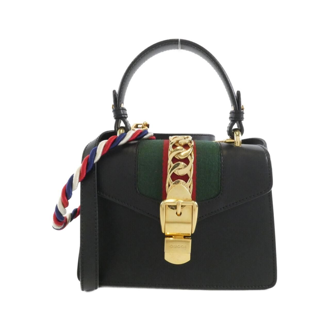 Gucci Sylvie Bag Handbag Black