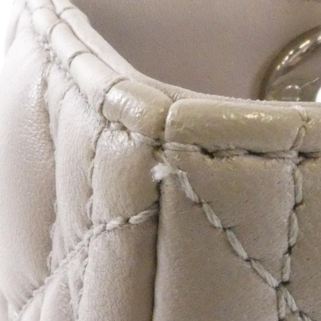 Dior Lady Bag Handbag Gray — view 5
