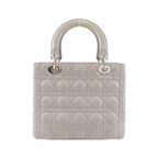 Dior Lady Bag Handbag Gray — view 2