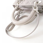 Dior Lady Bag Handbag Gray — view 8