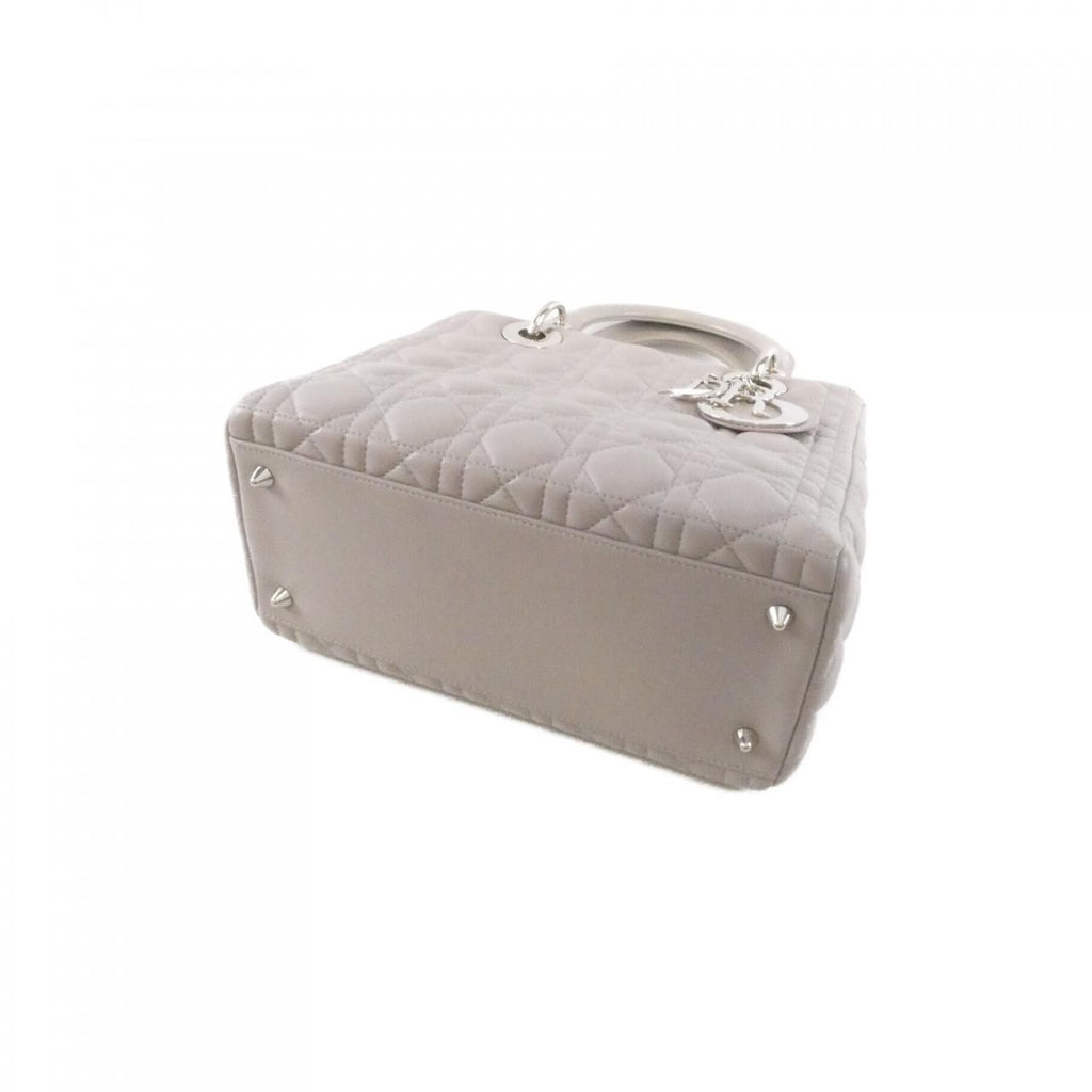 Dior Lady Bag Handbag Gray — view 3