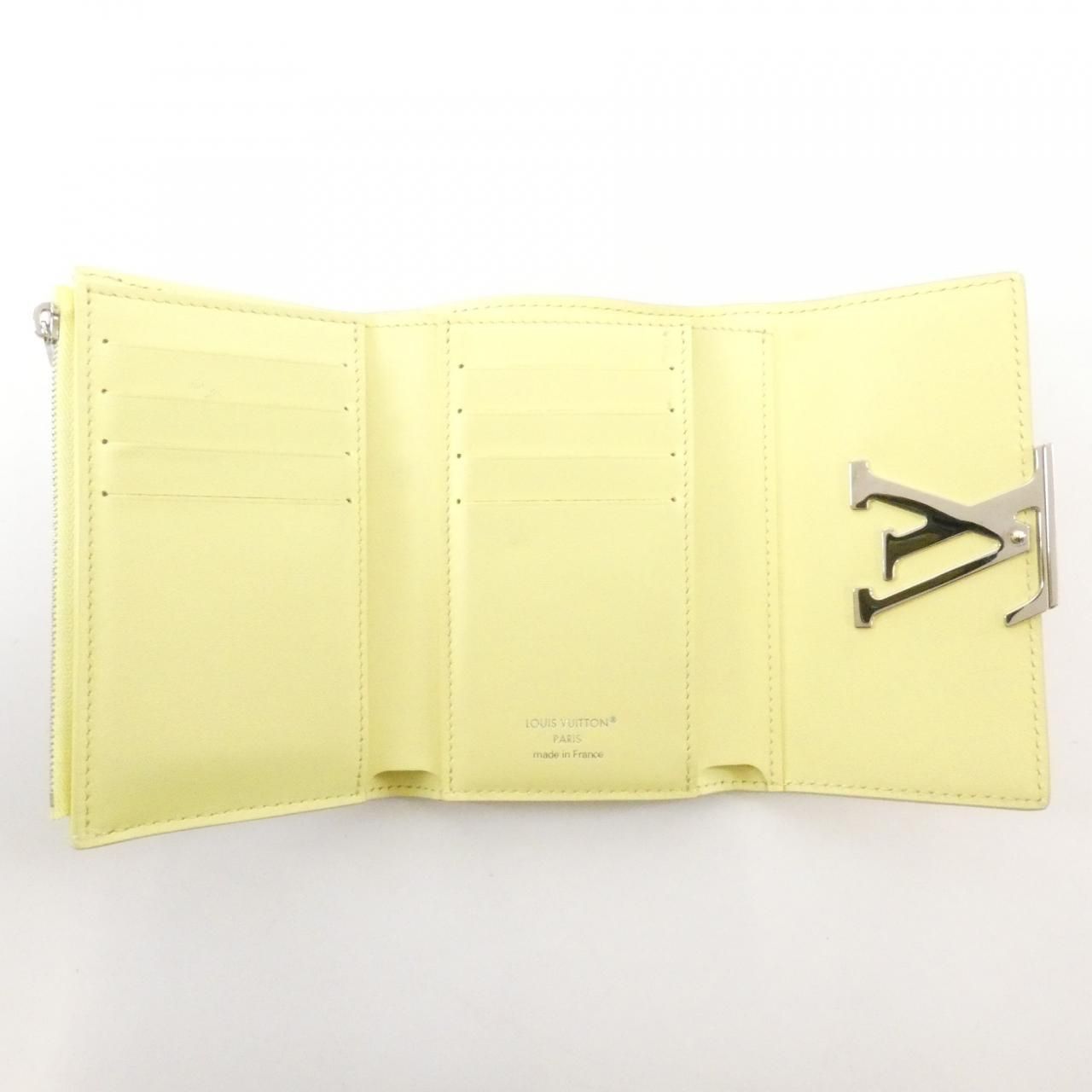 Louis Vuitton Exotic Leather Portefeuille Capucines Compact Wallet — view 6
