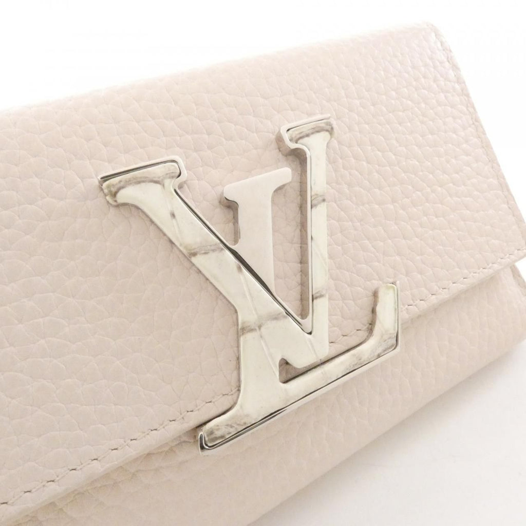Louis Vuitton Exotic Leather Portefeuille Capucines Compact Wallet — view 4