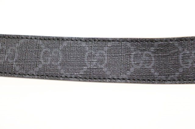 Gucci GG Marmont Belt 85 34 Leather Black All Over Pattern Aa — view 3