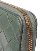 Bottega Veneta Zip Around Wallet Intrecciato — view 7