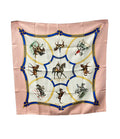 Hermes Scarf Silk 100% Carre 90 French National Riding School Ecole Francaise